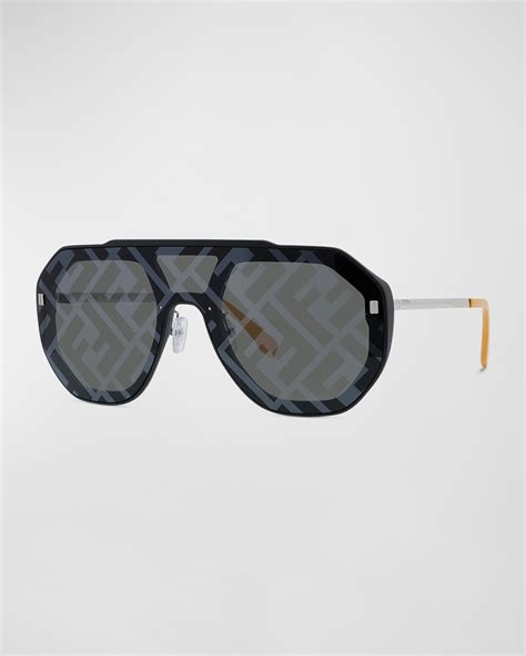 fendi men's ff shield sunglasses|fendi unisex sunglasses.